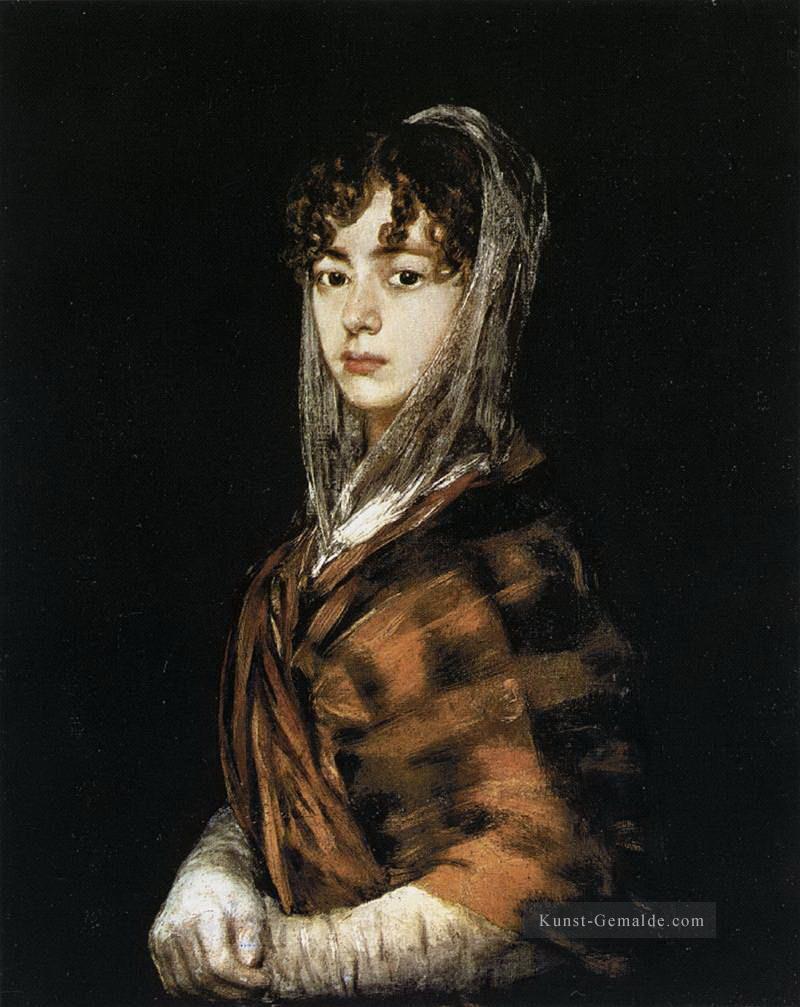 Francisca Sabasa y Garcia Francisco de Goya Ölgemälde